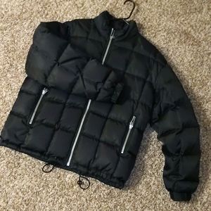 Men's Gap puffer down filled coat, size large